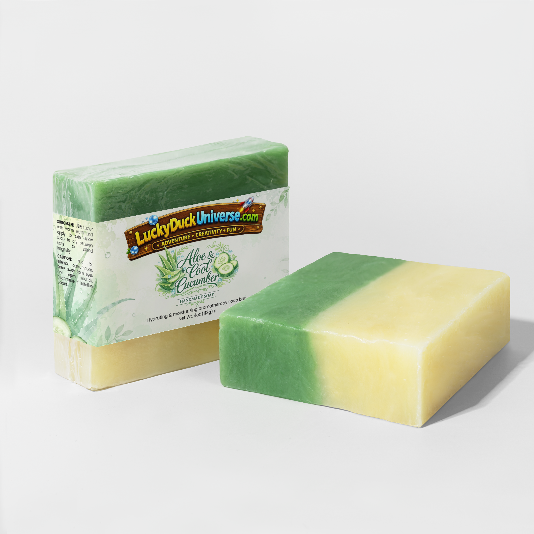 Aloe & Cool Cucumber Handmade Soap