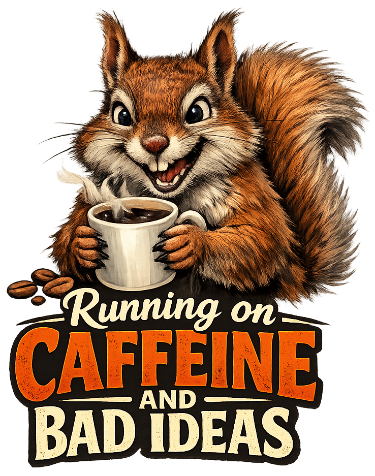 Running On Caffeine Tshirt